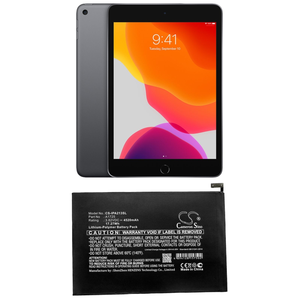 Tablet Battery Apple CS-IPA213SL