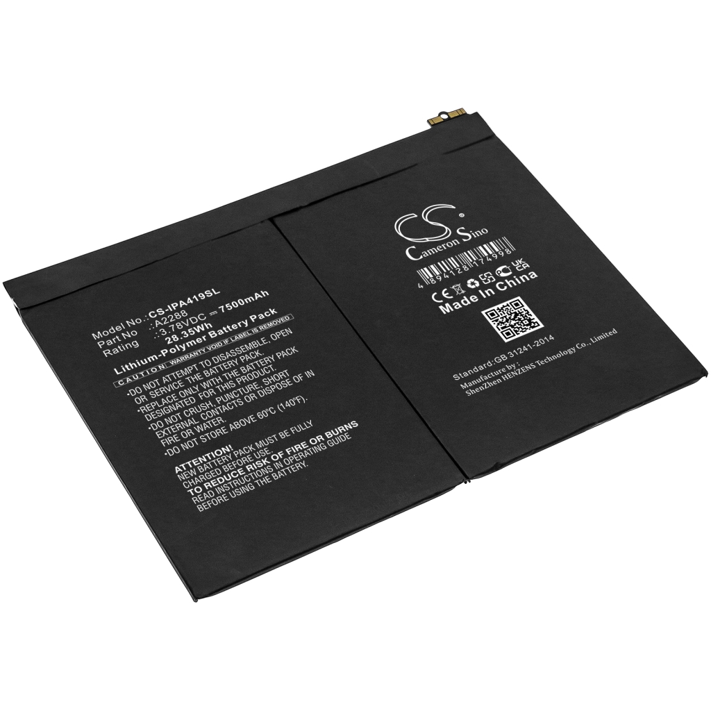 Tablet Battery Apple CS-IPA419SL