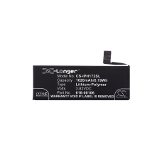 Compatible battery replacement for Apple  616-00107, 616-00106