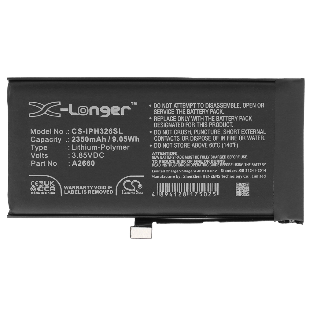 Battery Replaces A2660