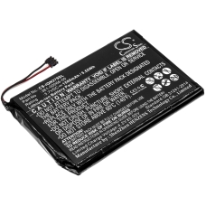 Compatible battery replacement for Garmin 361-00066-00,361-00066-10