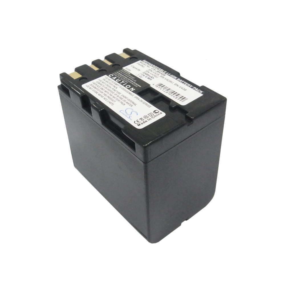 Compatible battery replacement for JVC  BN-V428U, BN-V428, BN-V438U, BN-V438