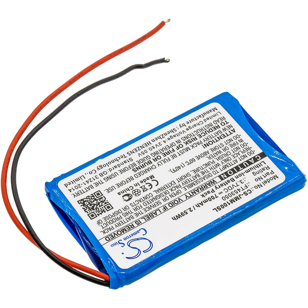 Compatible battery replacement for Jbl  P453048D, FT453050, 453048D