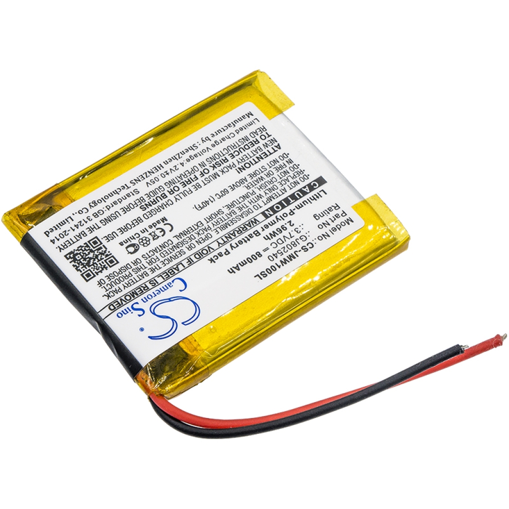 Compatible battery replacement for Jbl  GJ802540