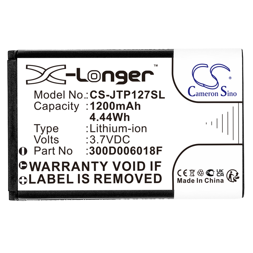 Compatible battery replacement for F-fook  C533457105T, 300D006018F, W77, KEBT-5057