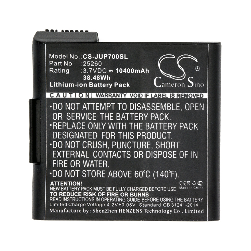 Compatible battery replacement for Juniper  27575, 25260