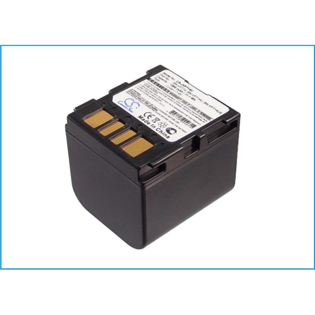 Compatible battery replacement for JVC  BN-VF714, LY34647-002B, BN-VF714US, BN-VF714U