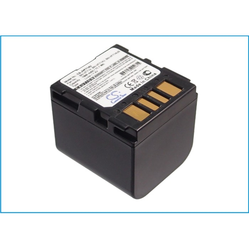 Compatible battery replacement for JVC  BN-VF714US, BN-VF714U, BN-VF714, LY34647-002B