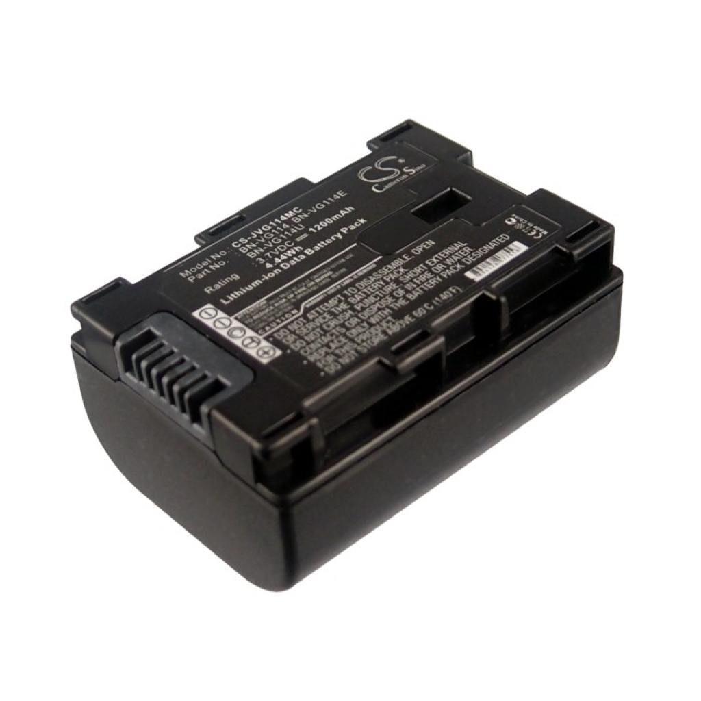 Compatible battery replacement for JVC  BN-VG114E, BN-VG114AC, BN-VG114US, BN-VG114, BN-VG114U...