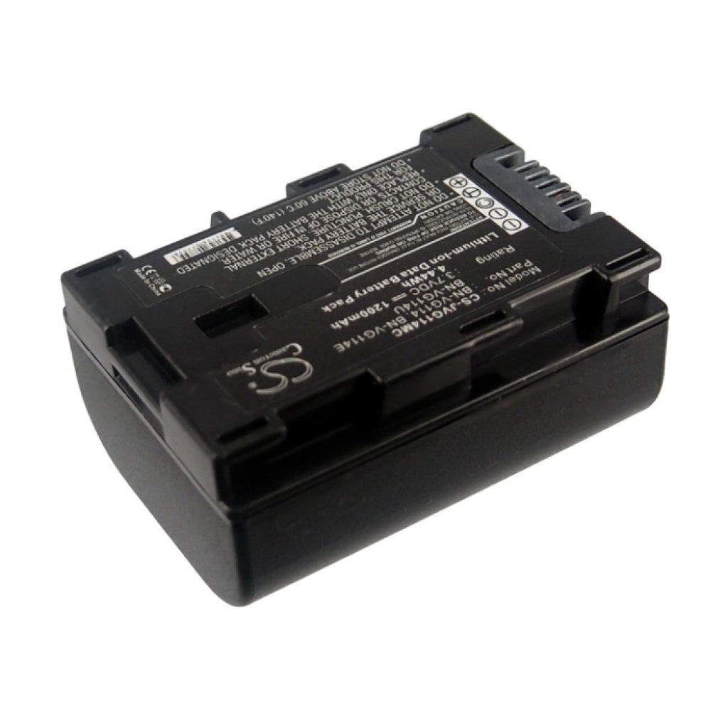 Compatible battery replacement for JVC  BN-VG114U, BN-VG114SU, BN-VG114E, BN-VG114AC, BN-VG114US...