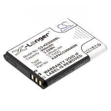 Compatible battery replacement for Kap else KAPACC0084090