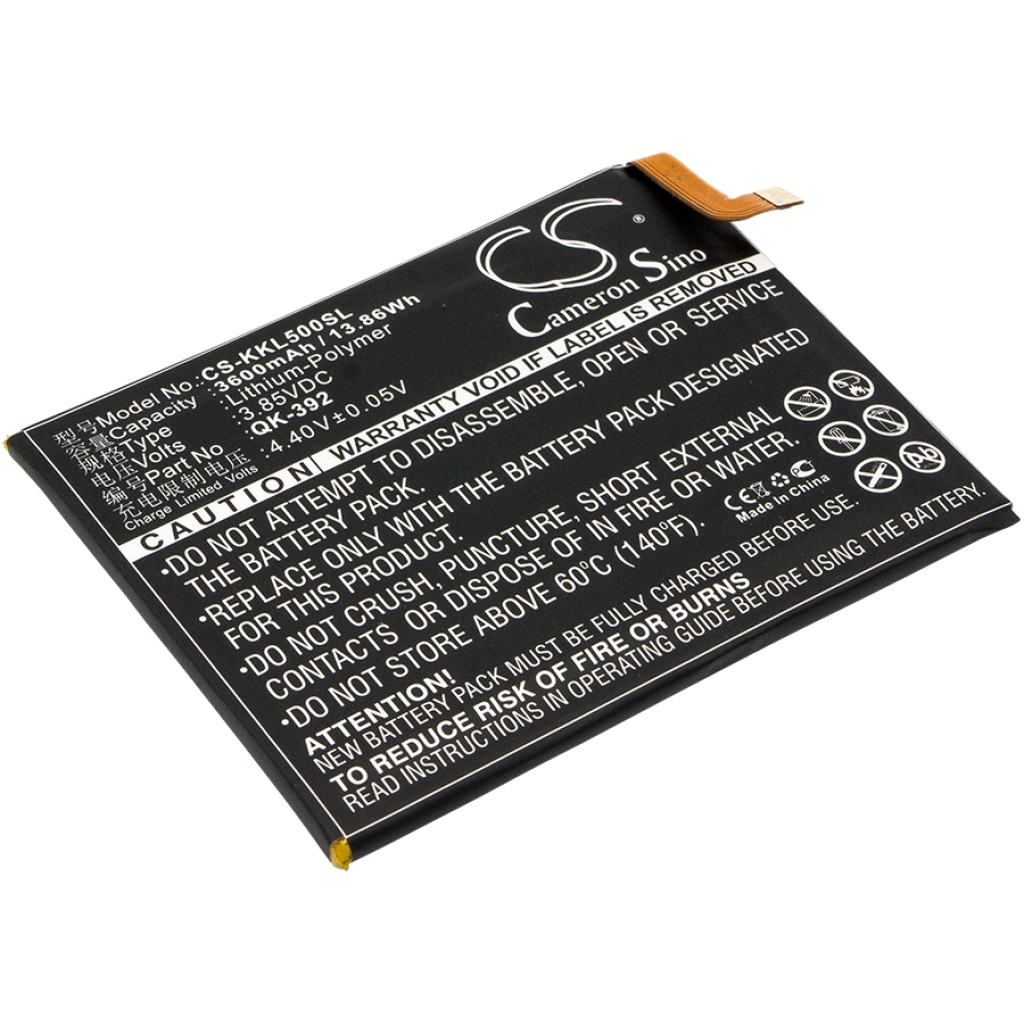 Compatible battery replacement for Qihoo  QK-392