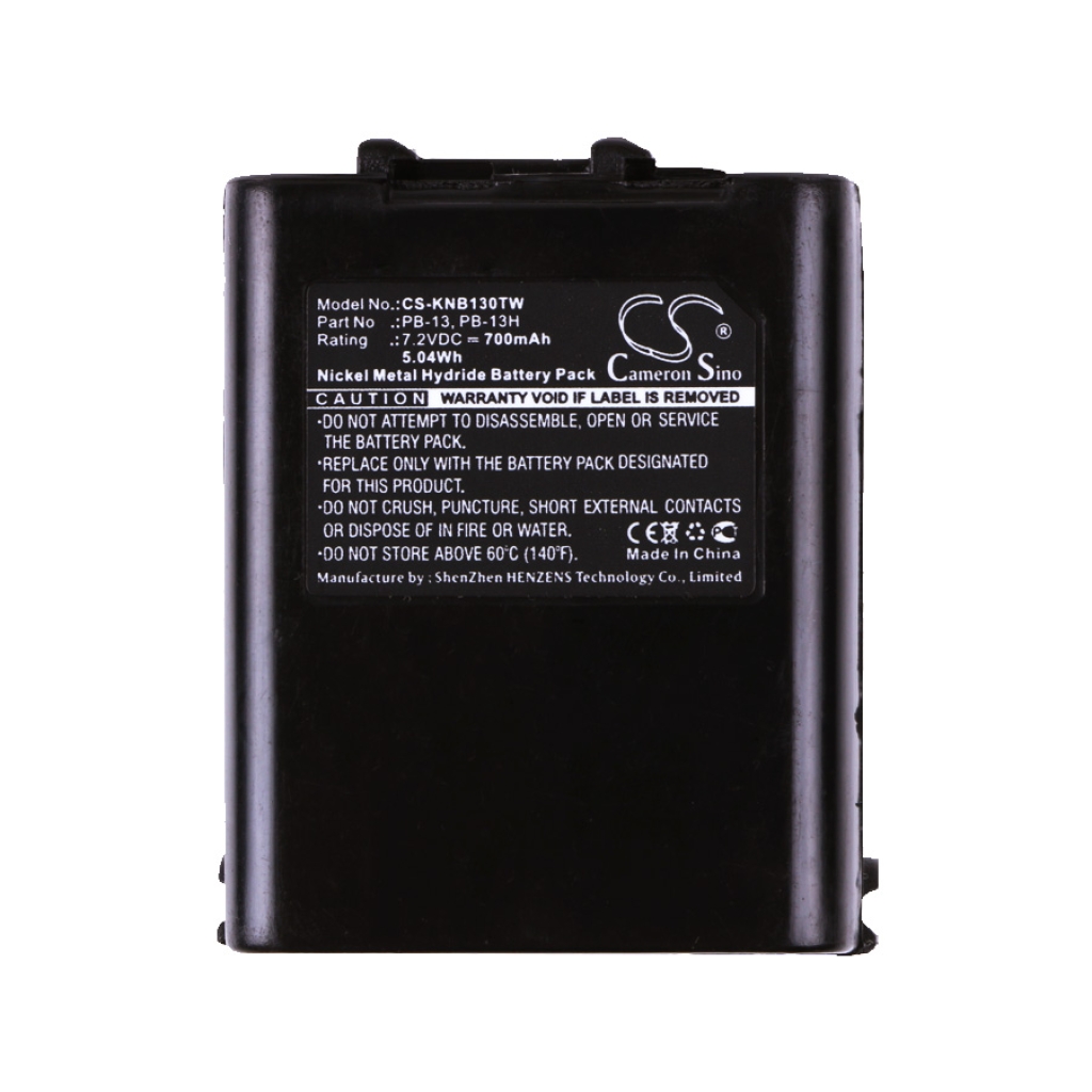 Compatible battery replacement for Kenwood  PB-18, PB-13, PB-17, PB-15, PB-14...