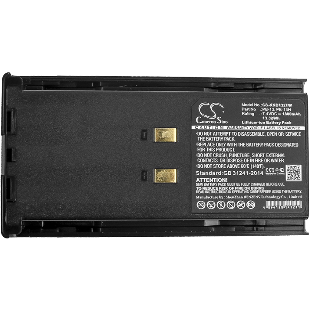 Two-Way Radio Battery Kenwood CS-KNB132TW