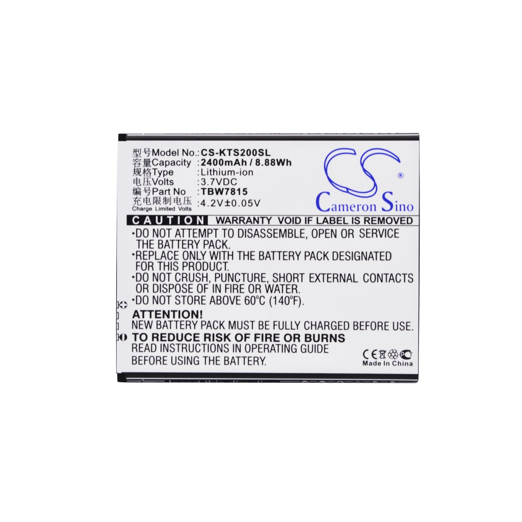 Battery Replaces TBW7815