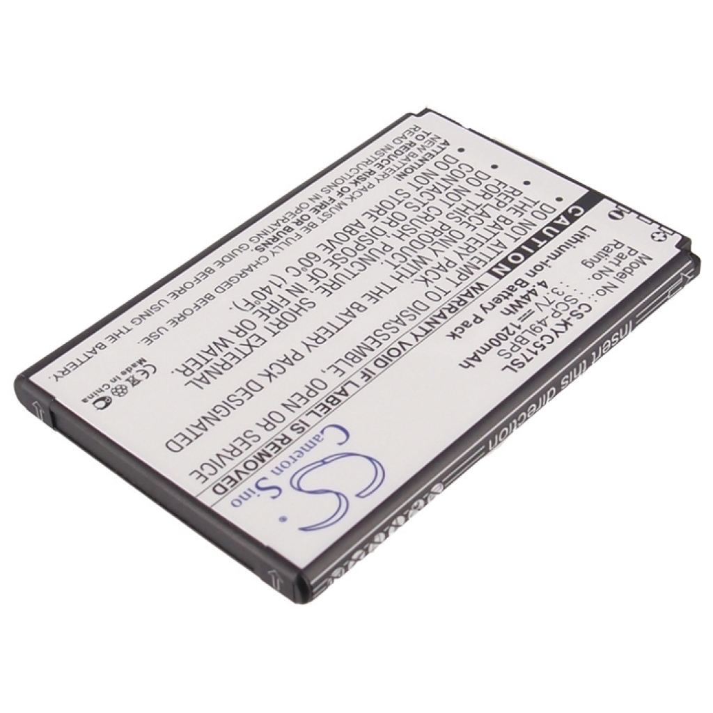 Compatible battery replacement for BoostMobile  SCP-46LBPS, 5AATXBT052GEA, SSCP-46LBPS, SCP-49LBPS, SCP-49LBP