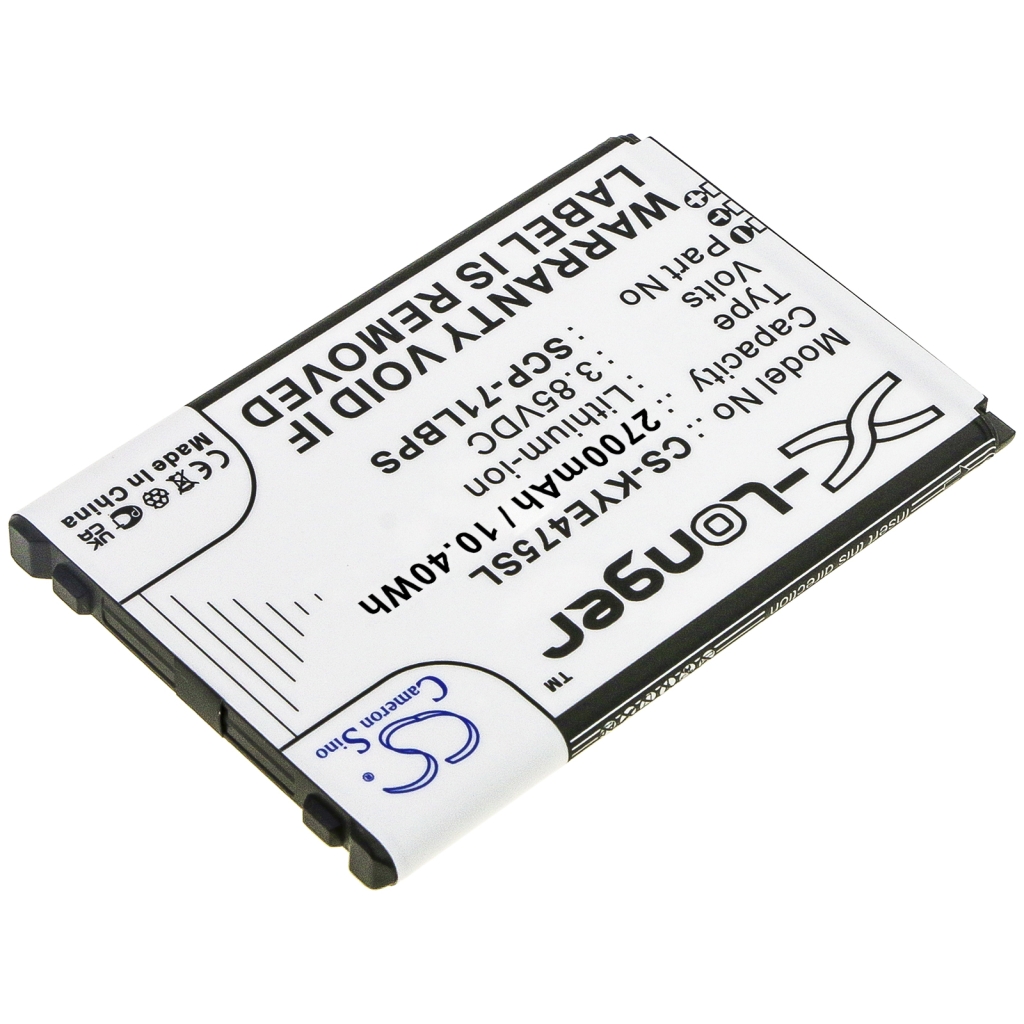 Mobile Phone Battery Kyocera CS-KYE475SL