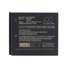 Compatible battery replacement for LEICA 18706,BP-DC8,EA-DC-8