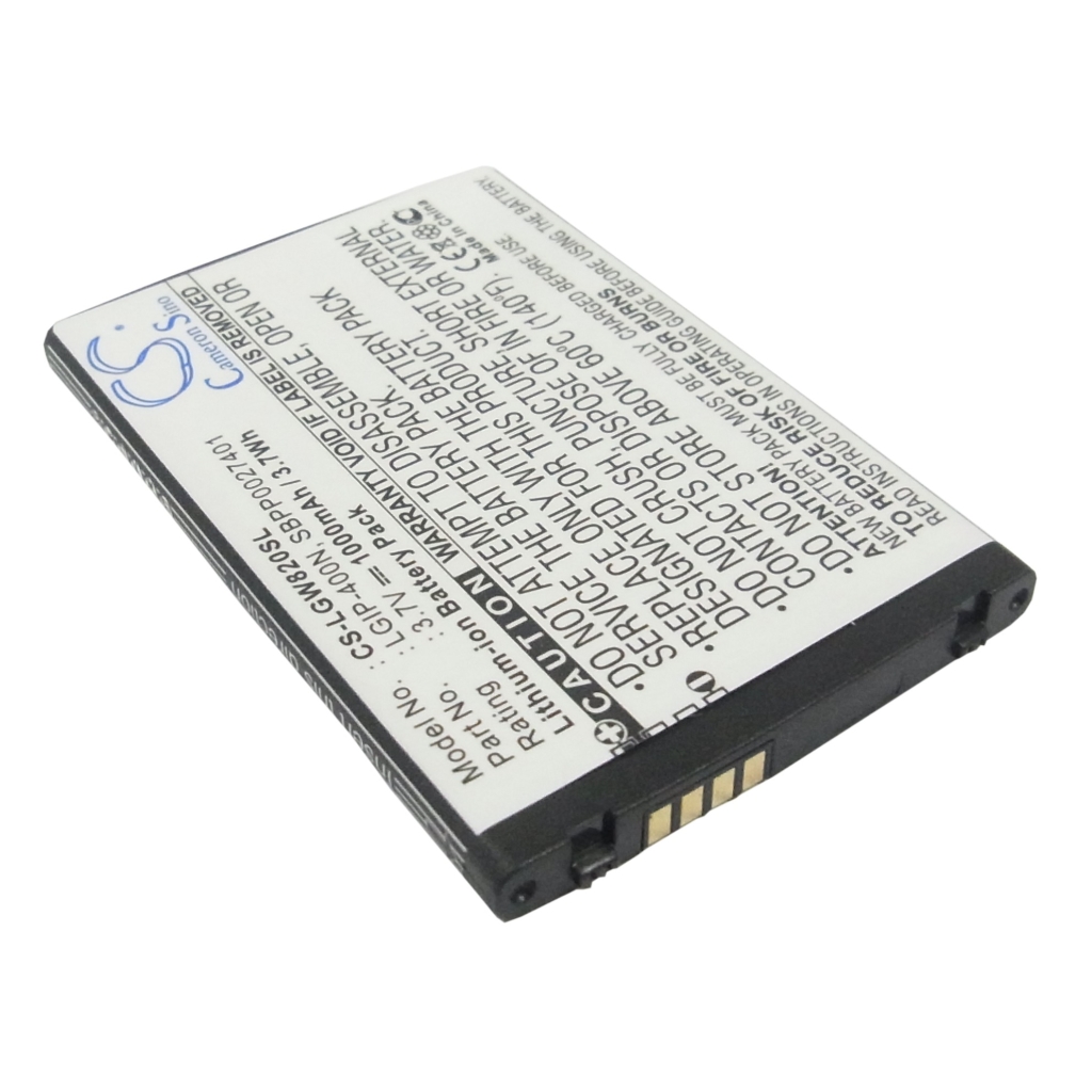 Mobile Phone Battery LG CS-LGW820SL