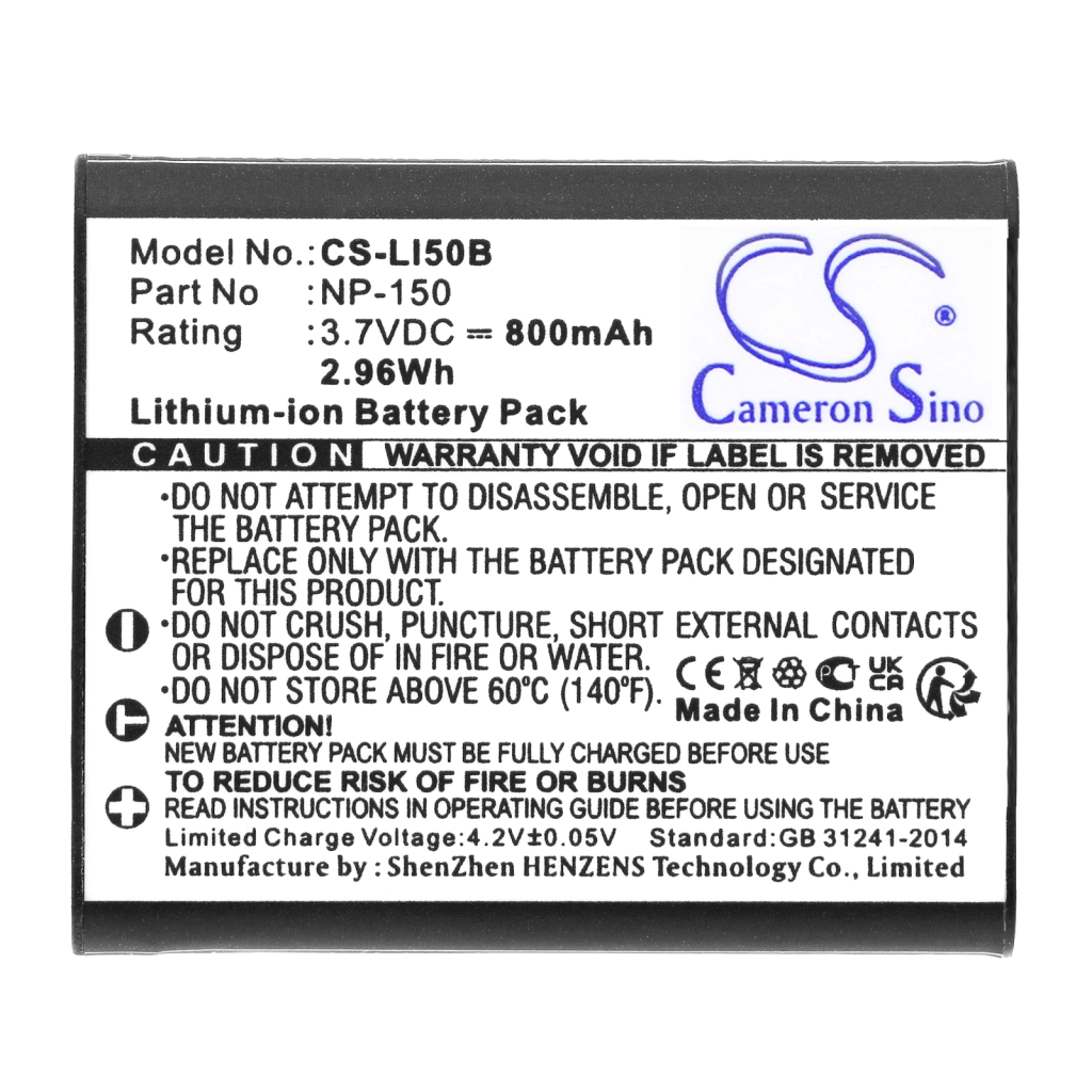 Camera Battery Olympus u9000