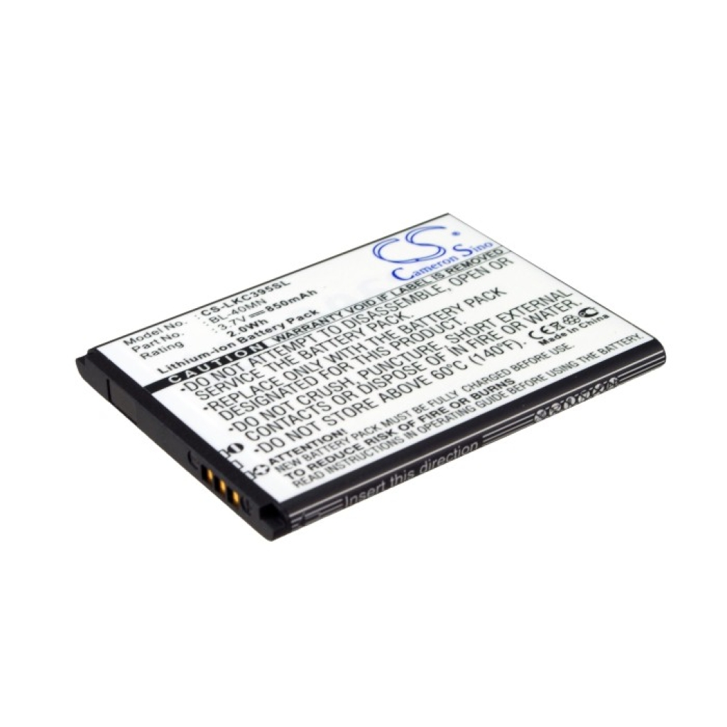 Compatible battery replacement for LG  EAC61700902, BL-40MN