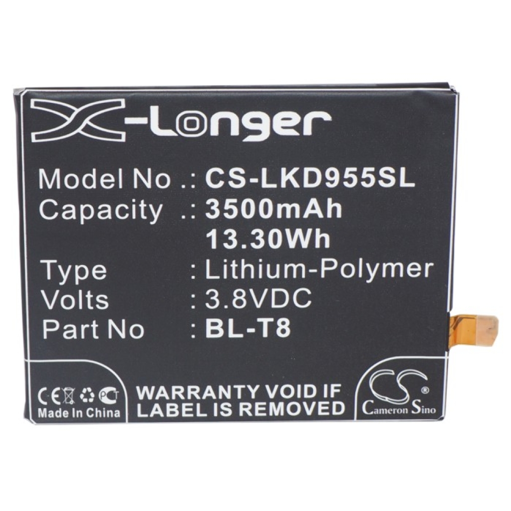 Compatible battery replacement for LG  BL-T8, EAC62118701