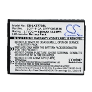 CS-LKE770SL<br />Batteries for   replaces battery LGIP-410A