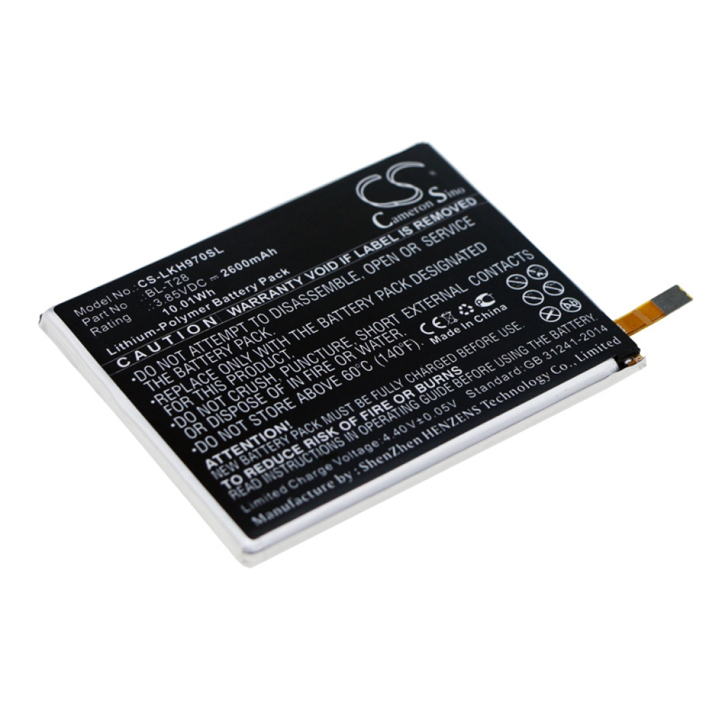 Compatible battery replacement for LG  BL-T28, EAC63361501