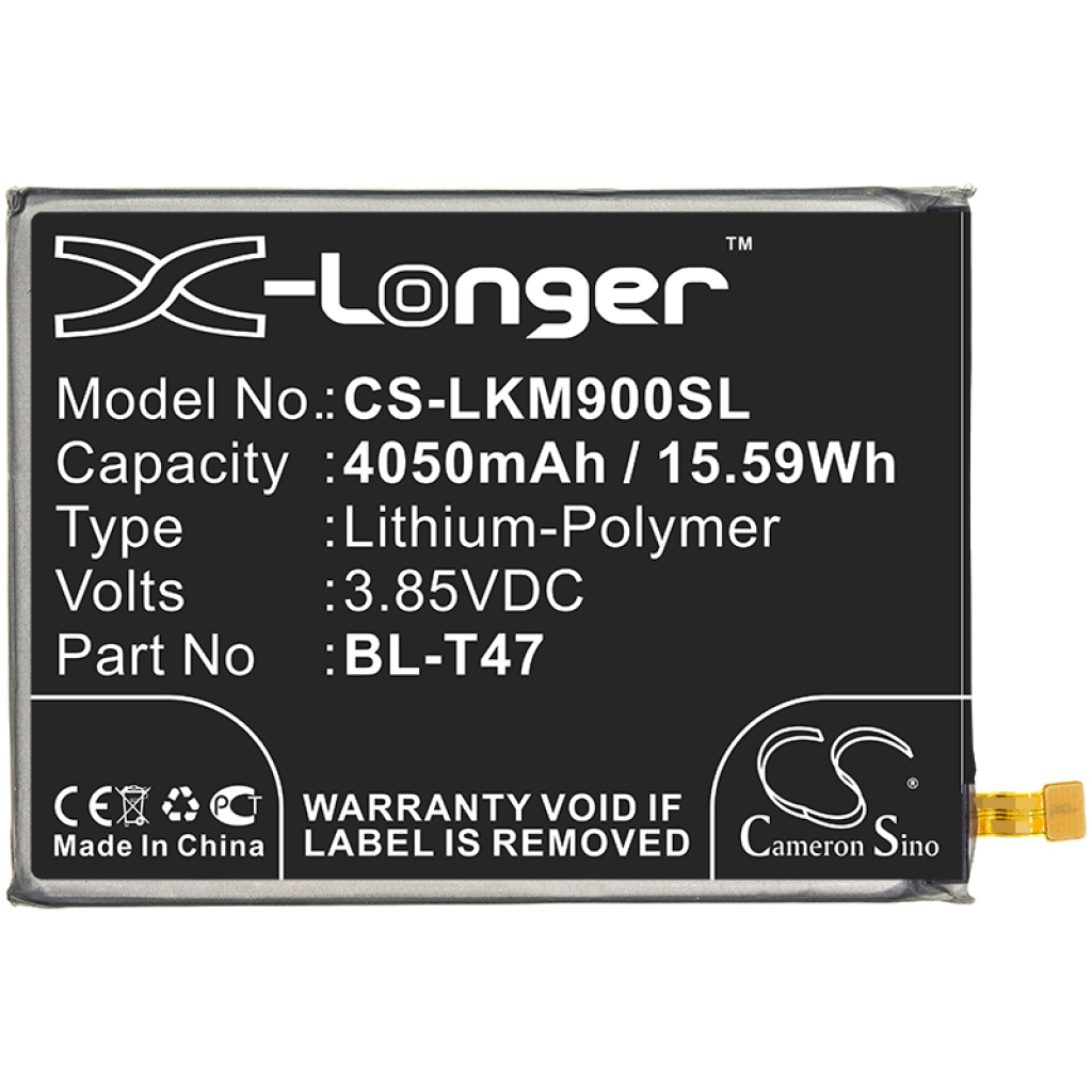 Compatible battery replacement for LG  EAC64785301, BL-T47