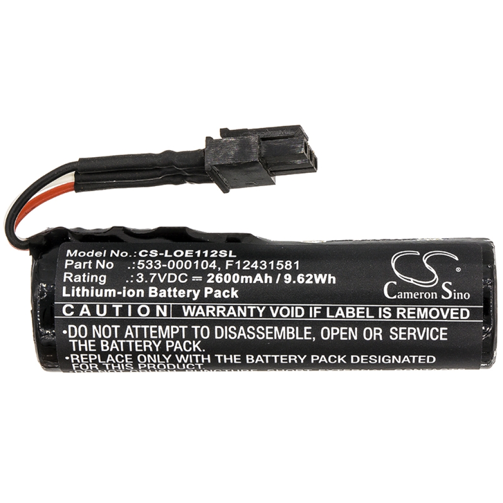 Compatible battery replacement for Logitech  F12431581, 533-000104