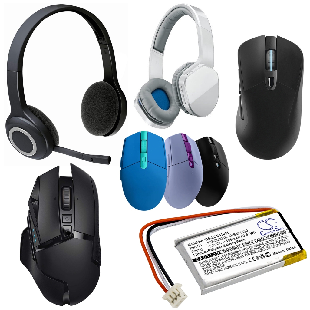 Wireless Headset Battery Logitech G703 Lightspeed