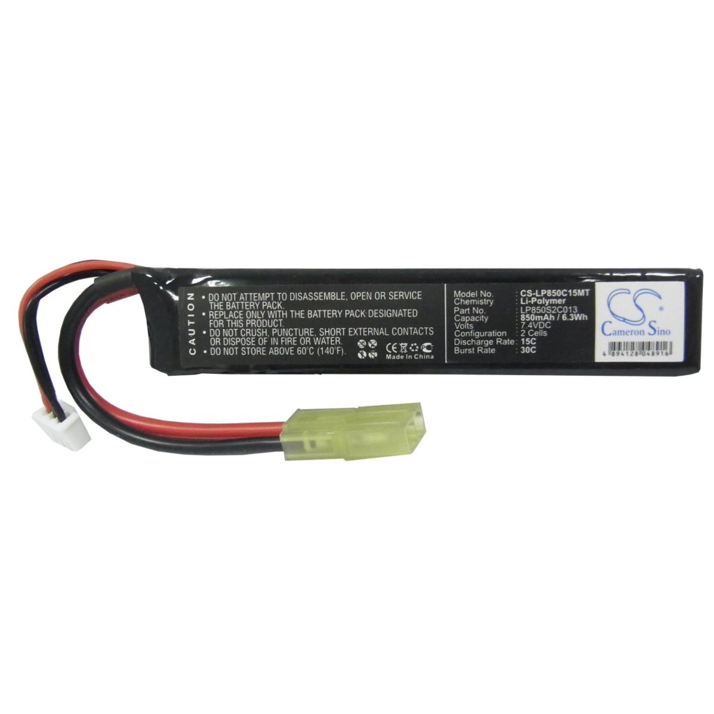 RC hobby batteries Airsoft guns CS-LP850C15MT