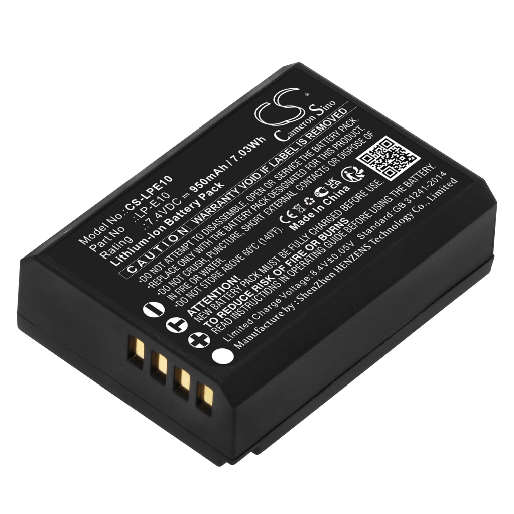 Camera Battery Canon CS-LPE10