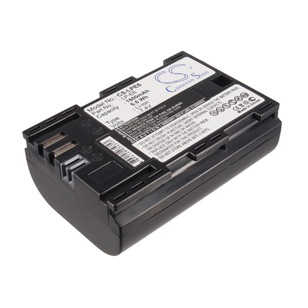 Compatible battery replacement for Canon  LP-E6N, LP-E6