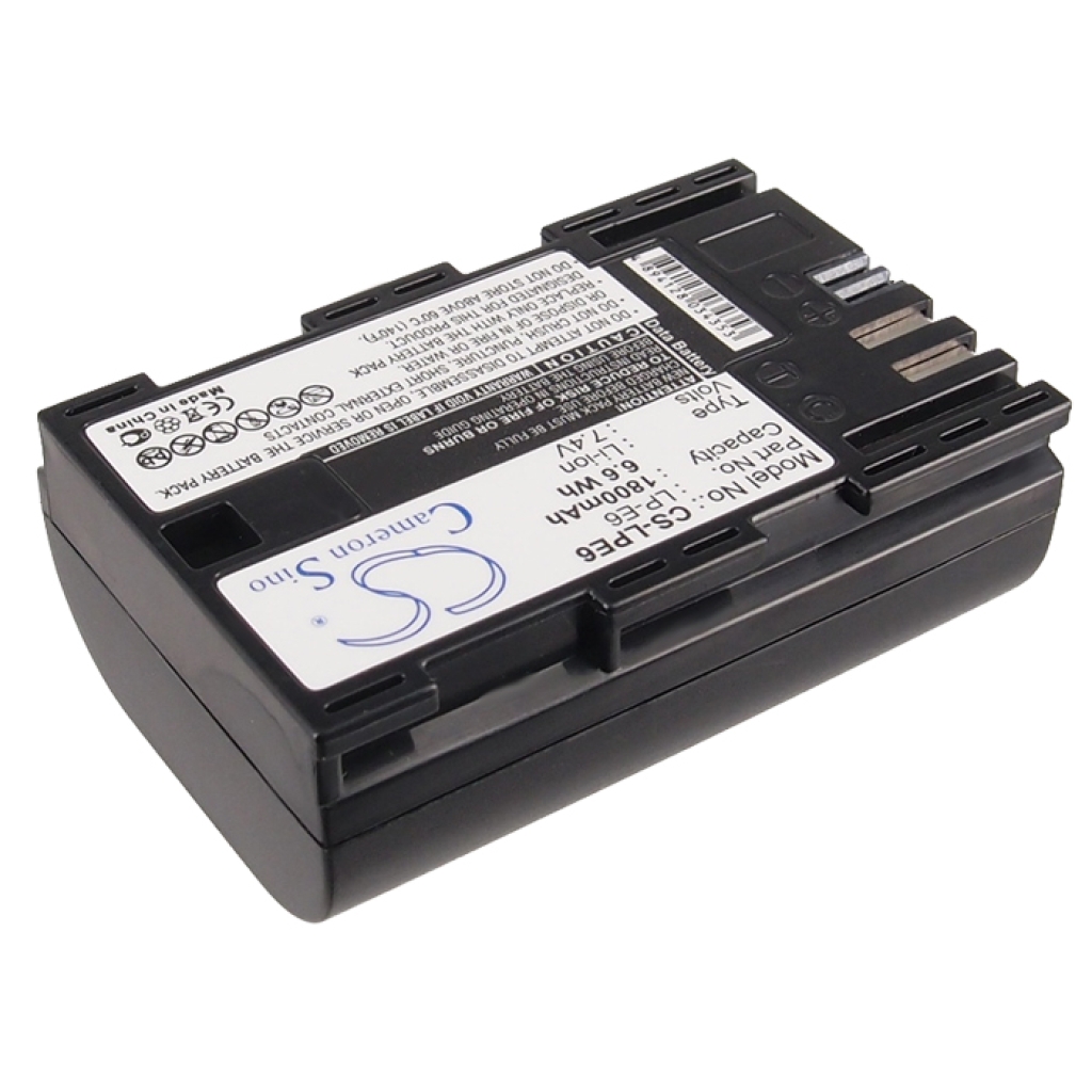 Compatible battery replacement for Canon  LP-E6N, LP-E6