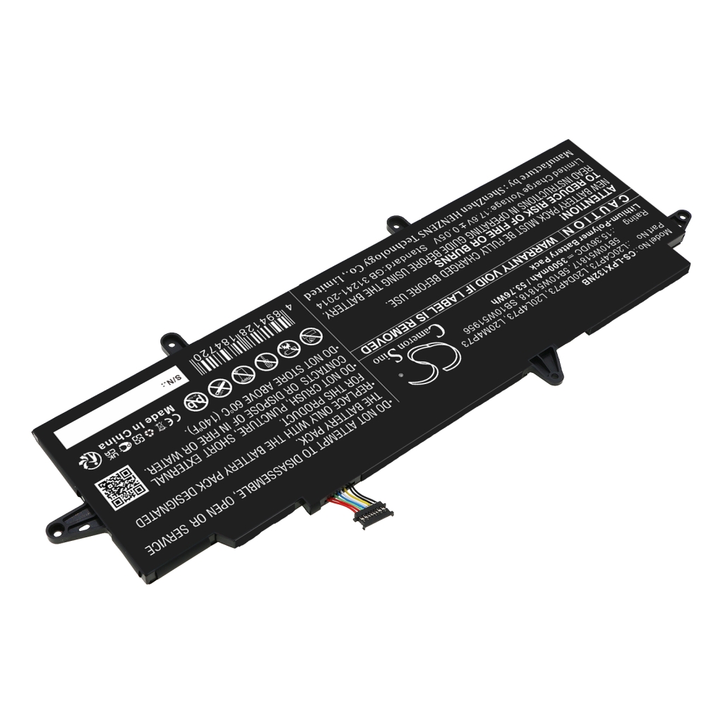 Compatible battery replacement for LENOVO  SB10W51921, L20C4P73, 5B10W51820, L20M4P73, 5B10W51859...