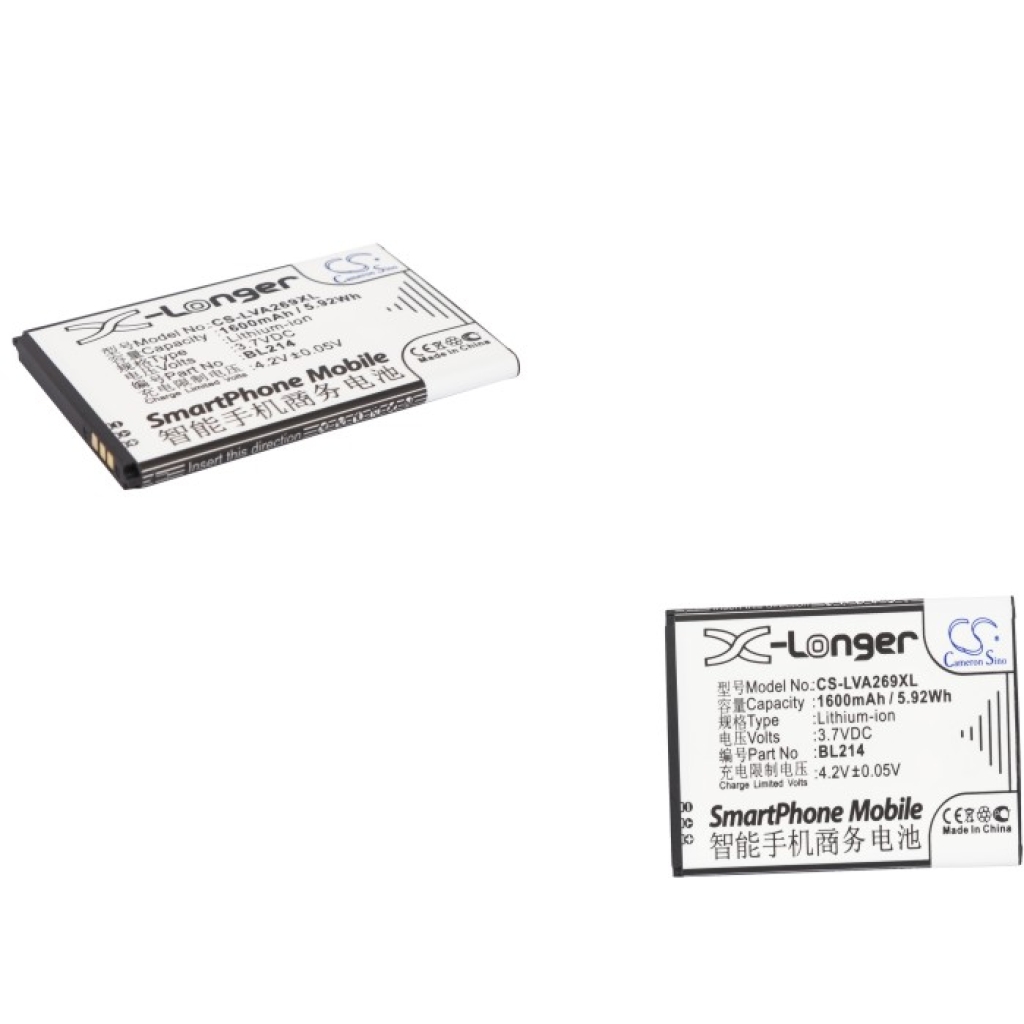 Mobile Phone Battery Lenovo CS-LVA269XL