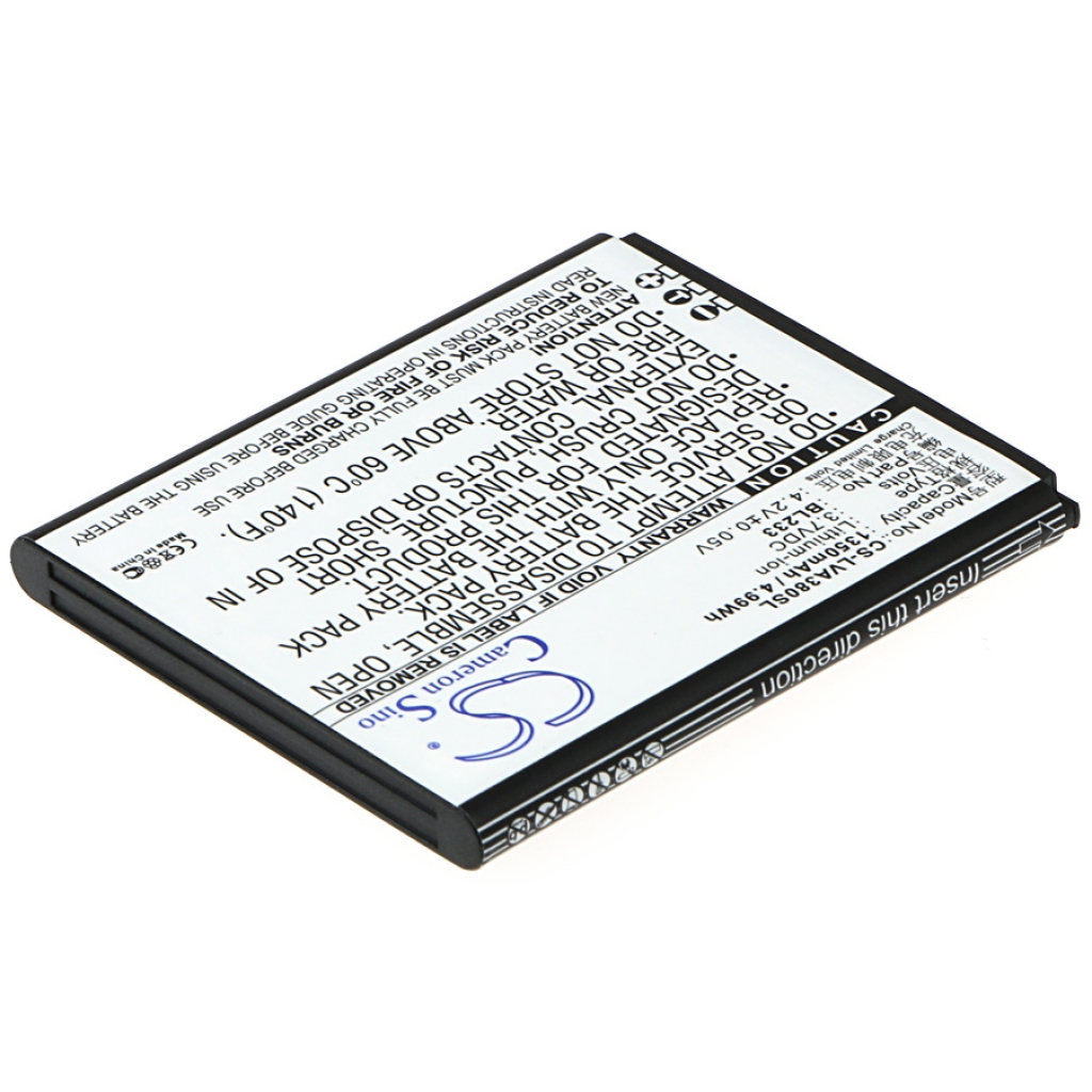 Compatible battery replacement for LENOVO  BL233