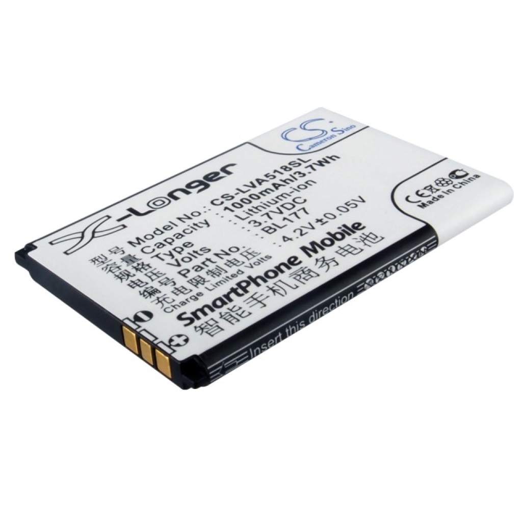 Mobile Phone Battery Lenovo CS-LVA518SL