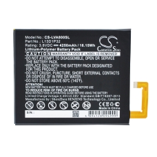 Compatible battery replacement for LENOVO  L13D1P32