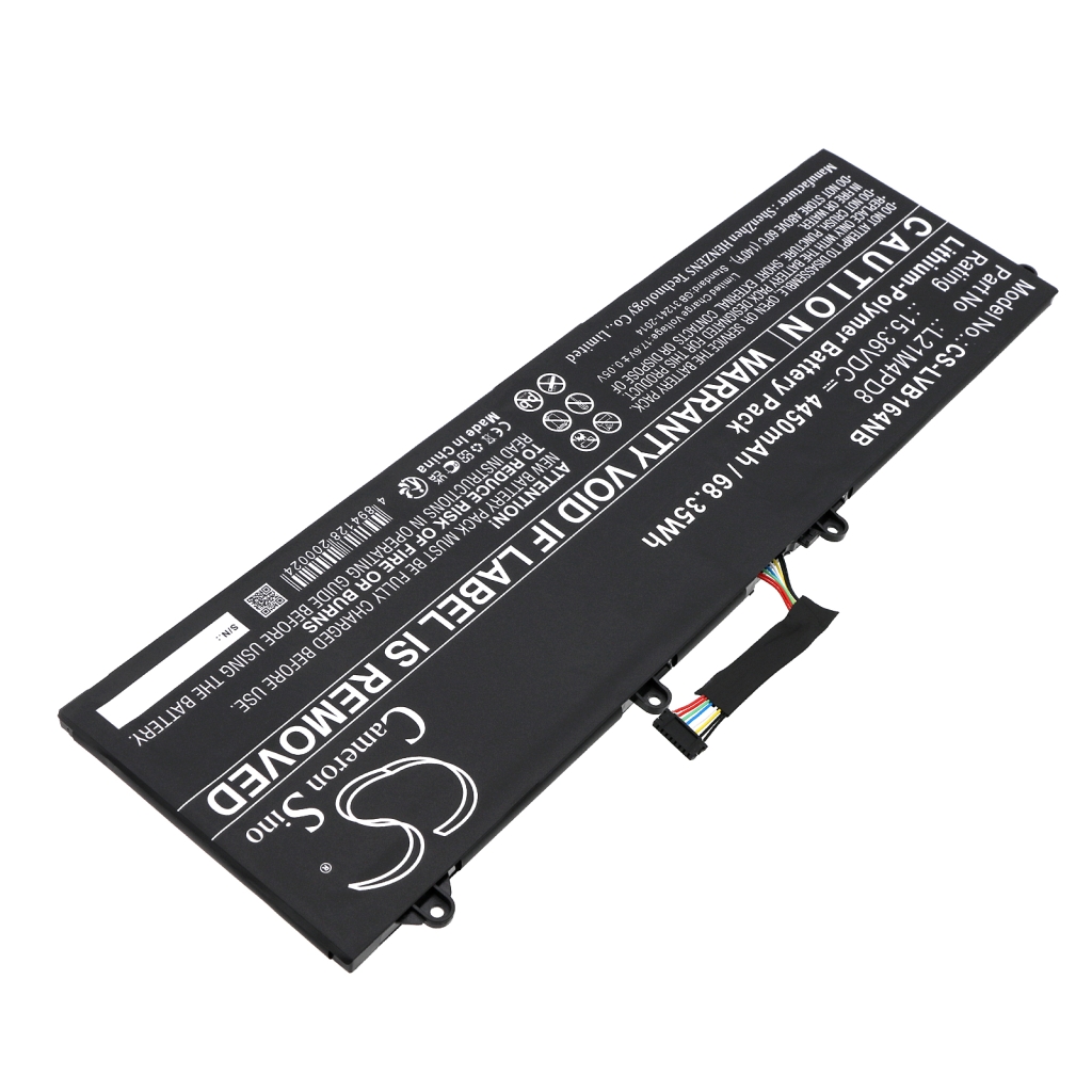 Compatible battery replacement for LENOVO  L21M4PD8, L21L4PD8, L21D4PD8, L21C4PD8, SB11F09739