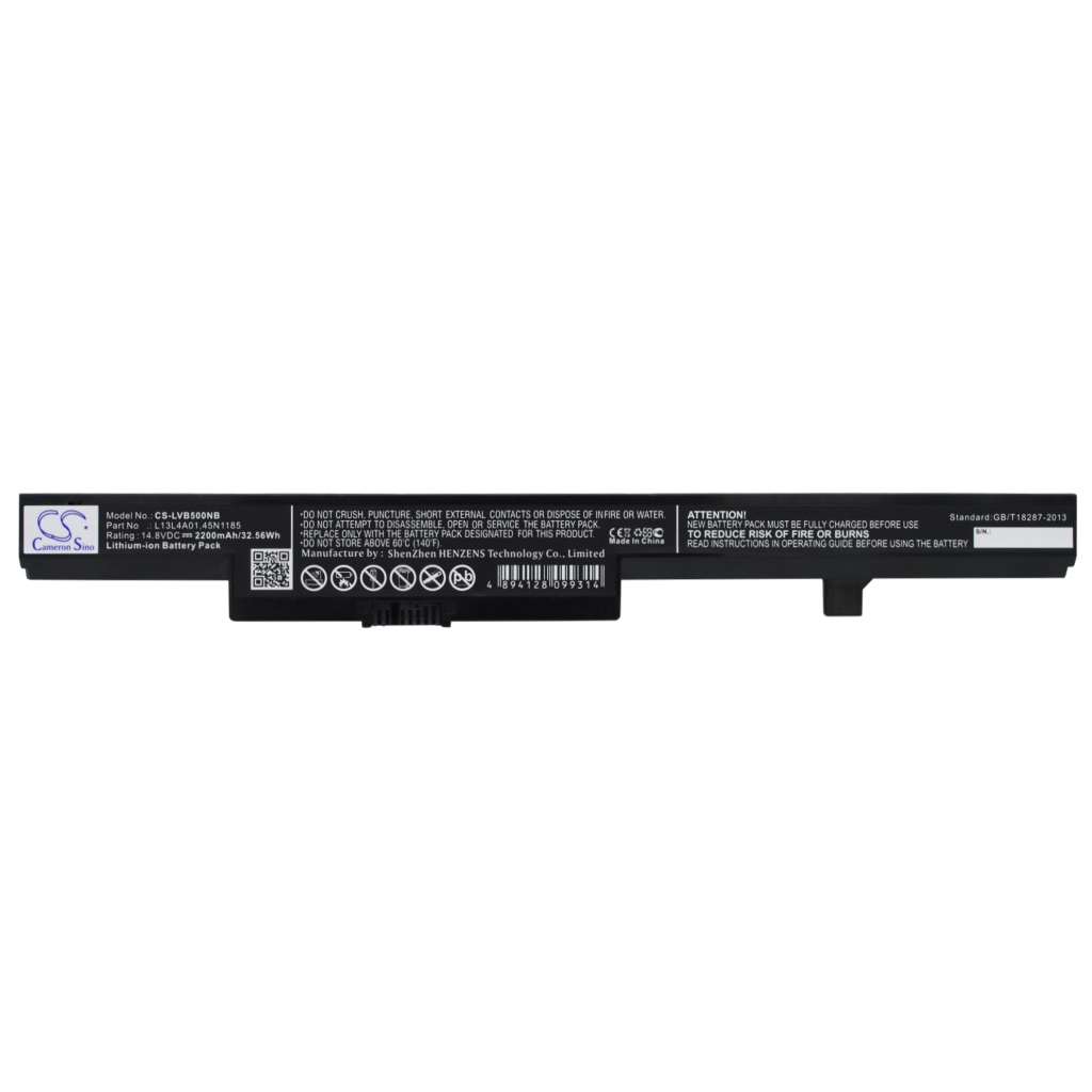 Compatible battery replacement for LENOVO  45N1185, L12S4E55, 45N1184, L12L4E55, 45N1183...