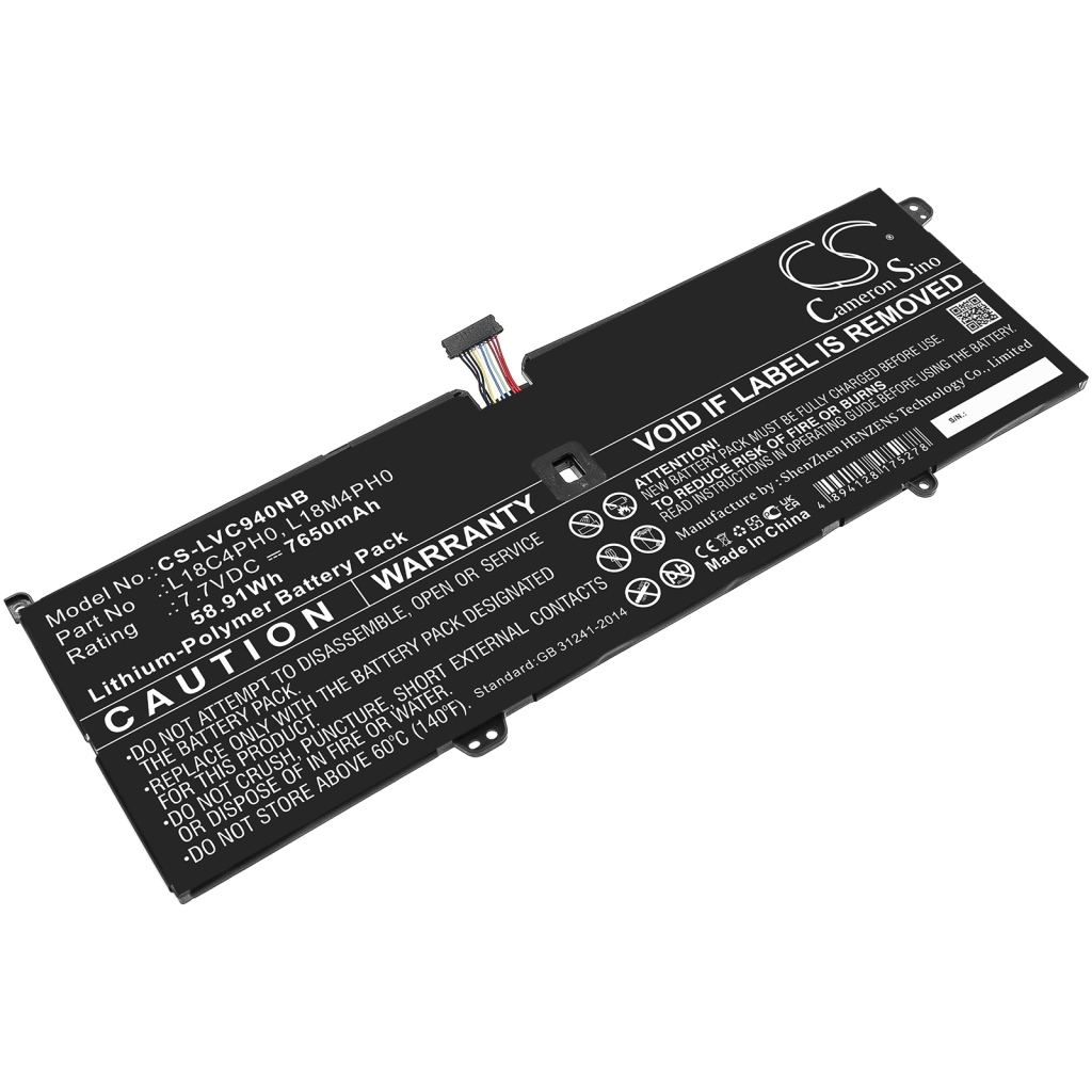 Compatible battery replacement for LENOVO  SB10W67416, 5B10W67180, SB10W67323, 5B10T11686, L18M4PH0...