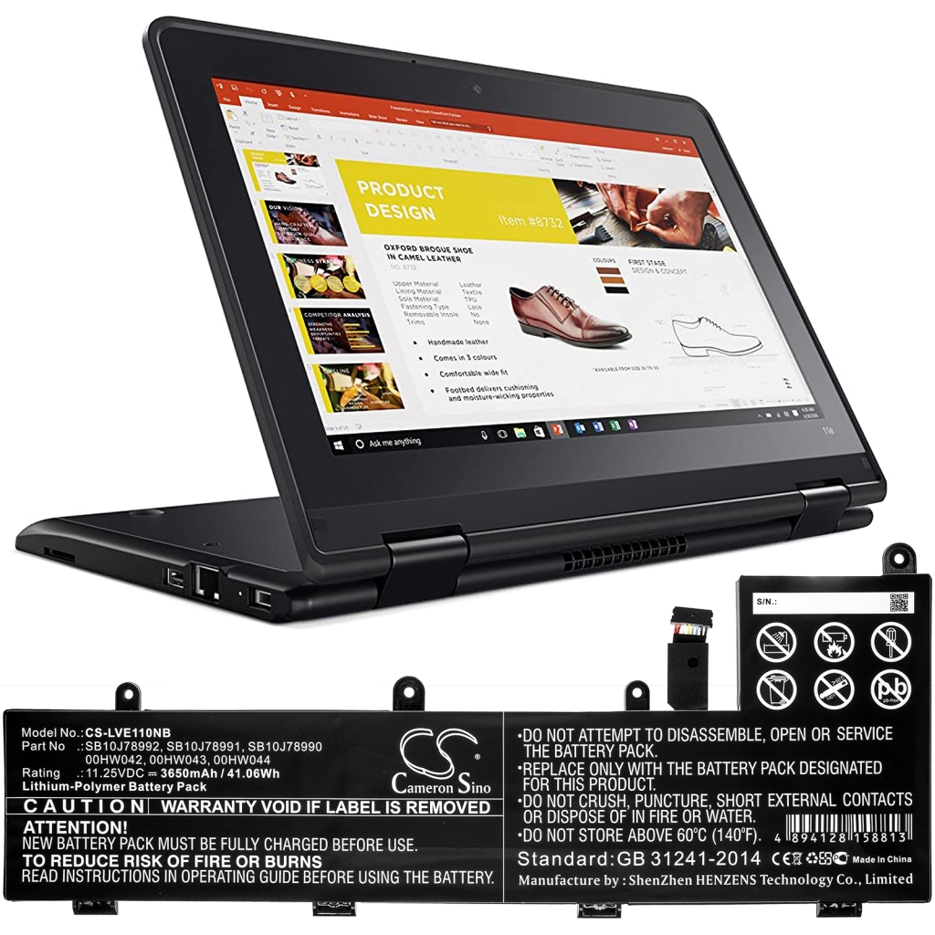 Notebook battery Lenovo ThinkPad Yoga 11e