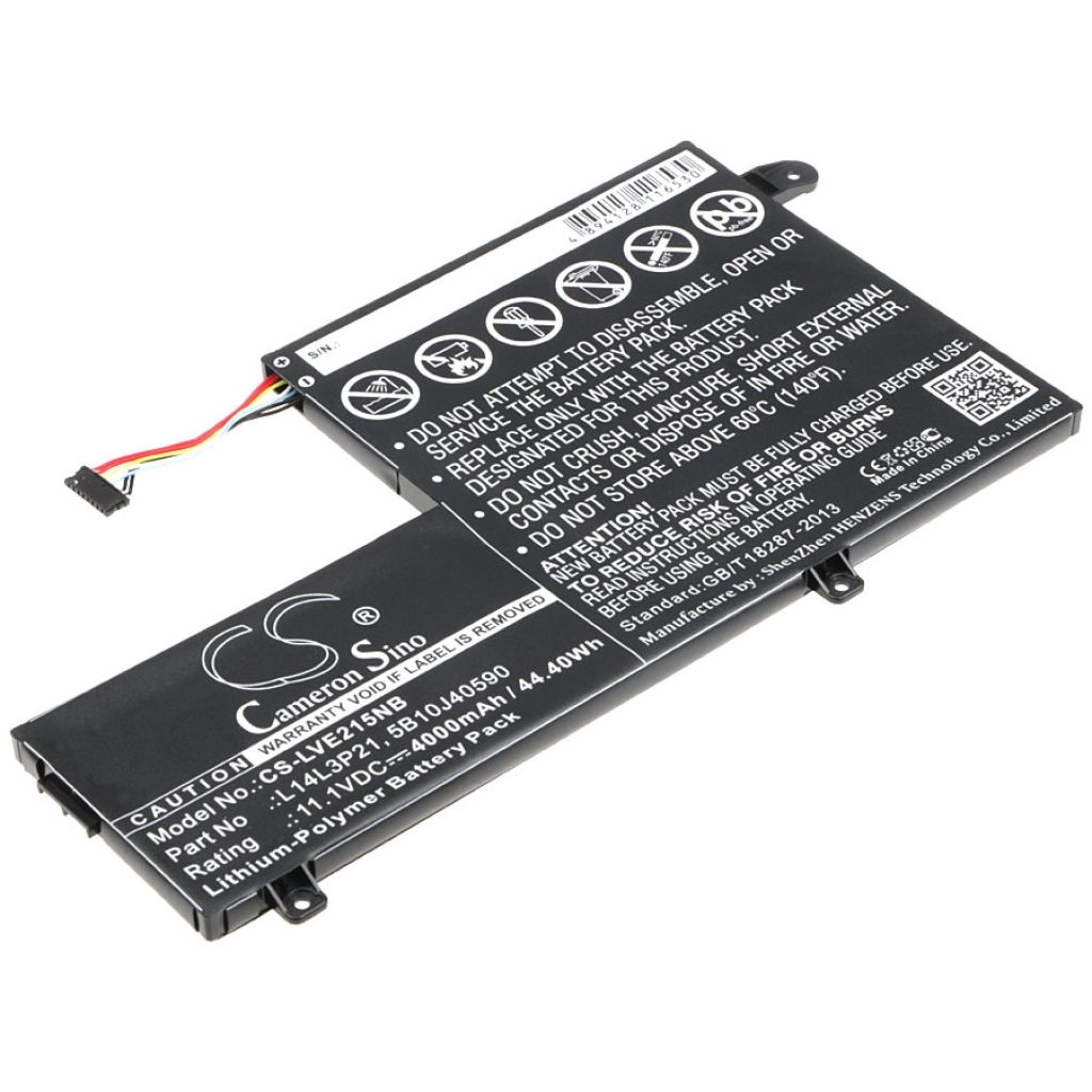 Compatible battery replacement for LENOVO  5B10M52817, 5B10K10186, 5B10M52814, 5B10K10180, 5B10M52813...