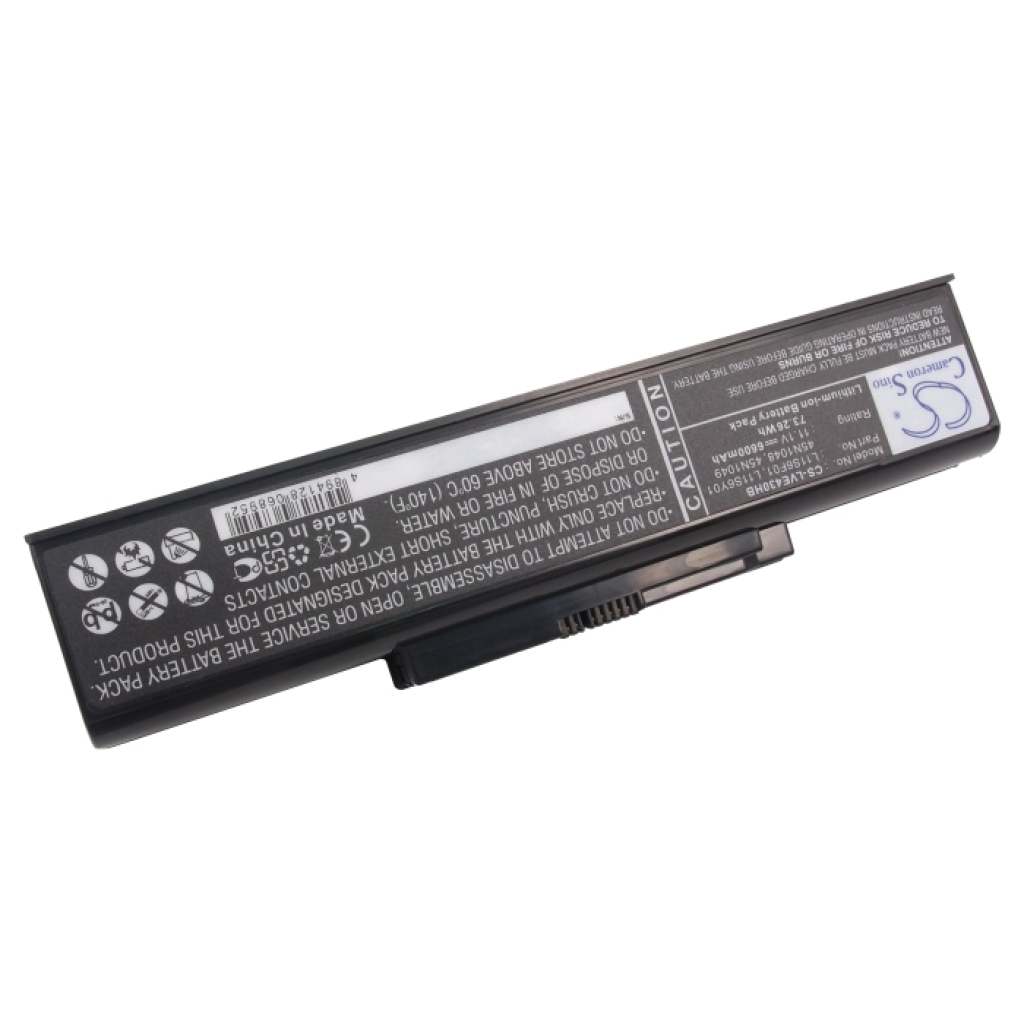 Compatible battery replacement for LENOVO  L08M6D22, 121000675, L08M6D24, L08M6D23