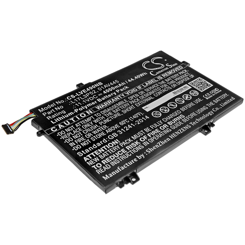 Notebook battery Lenovo CS-LVE490NB