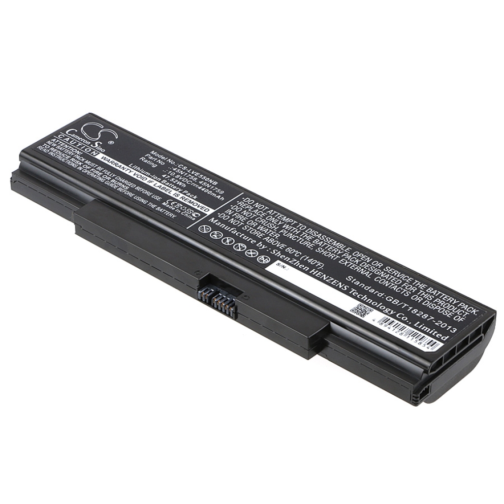 Compatible battery replacement for LENOVO  45N1758, 45R6758, 45N1762, 45N15E9, 45NYU63...