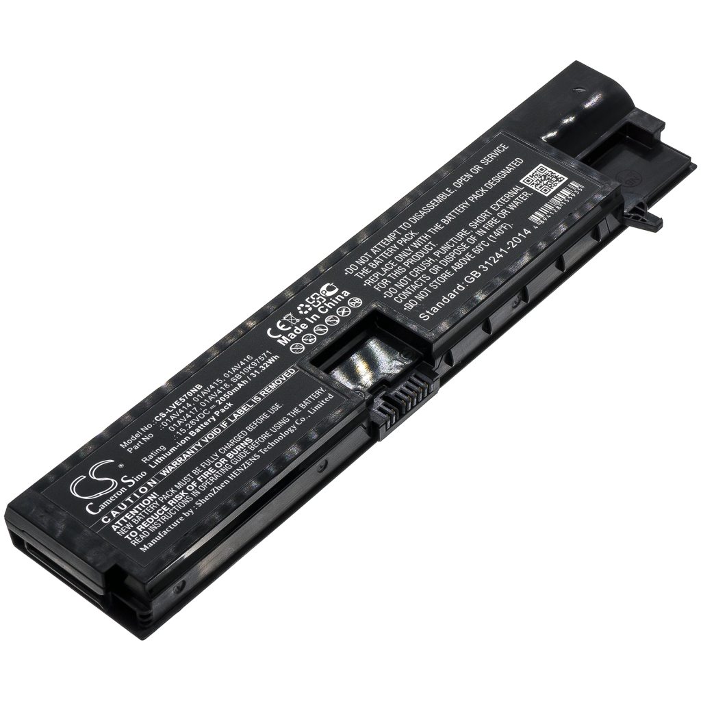 Compatible battery replacement for LENOVO  01AV414, SB10K97575, 01AV418, SB10K97574, 01AV417...