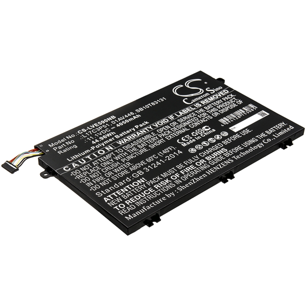 Compatible battery replacement for LENOVO  L17M3P52, 01AV448, SB10K97609, L17M3P51, 01AV446...